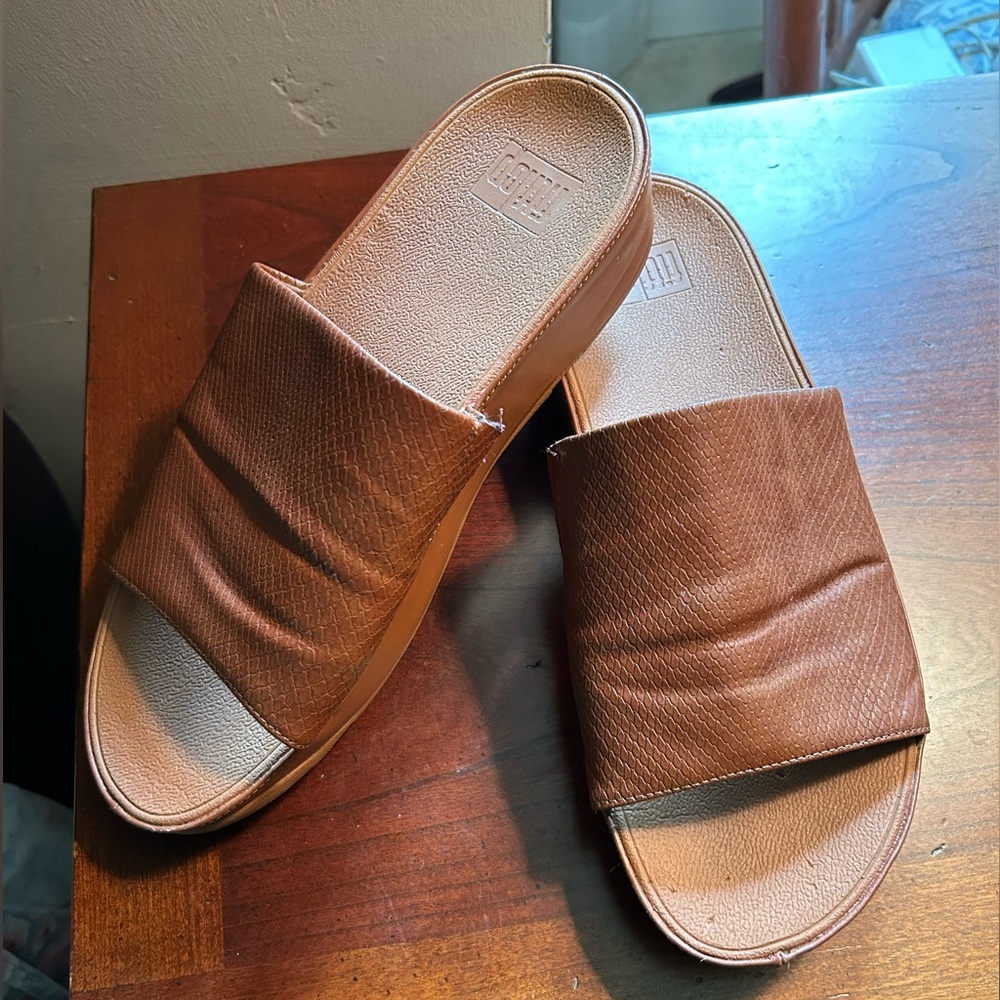 FITFLOP Brown Platform Sandals